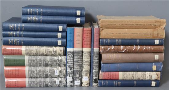 Survey of London, 22 vols, London, various dates 1912-1983